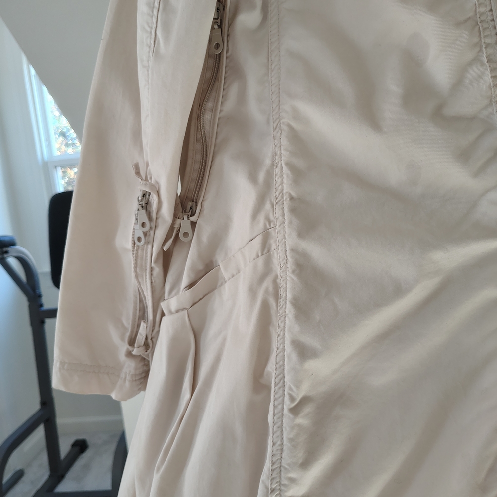 Rundholz Beige Utility Trapeze Multi Zipper Jacket for Women - Picture 11 of 15